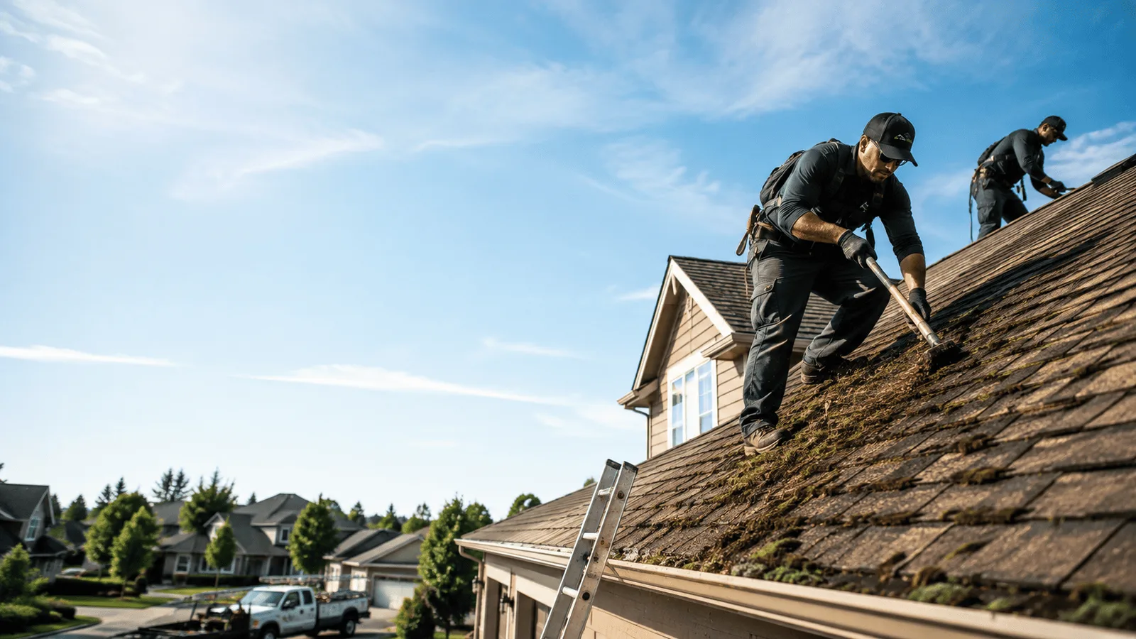 Roof Moss Removal in Sycamore, GA near me
